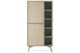 Szafa/Regał Forest  80 cm Eukaliptus + Jodełka Scandi