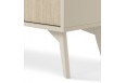 Komoda niska Forest 3S 106cm Beż Piaskowy + Jodełka Scandi