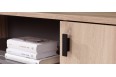 Komoda Allmo 120 cm AL07 Dąb Estana + Antracyt