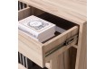 Komoda Allmo 120 cm AL07 Dąb Estana + Antracyt