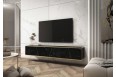 Stolik rtv wiszący Oro 175 cm Marmur Marble