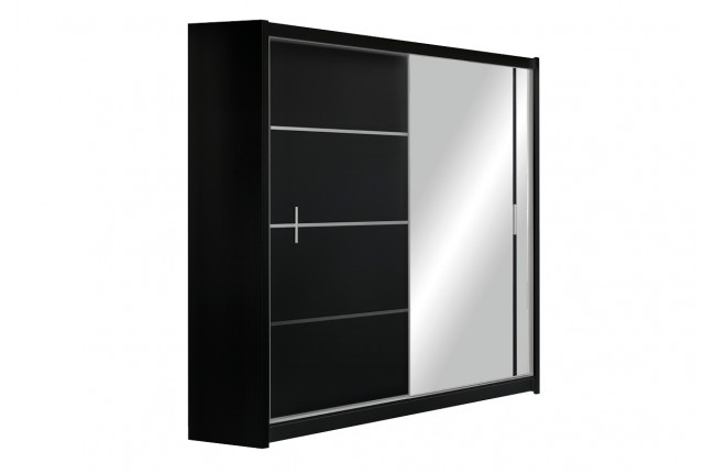 Szafa Vista 180 cm Czarna