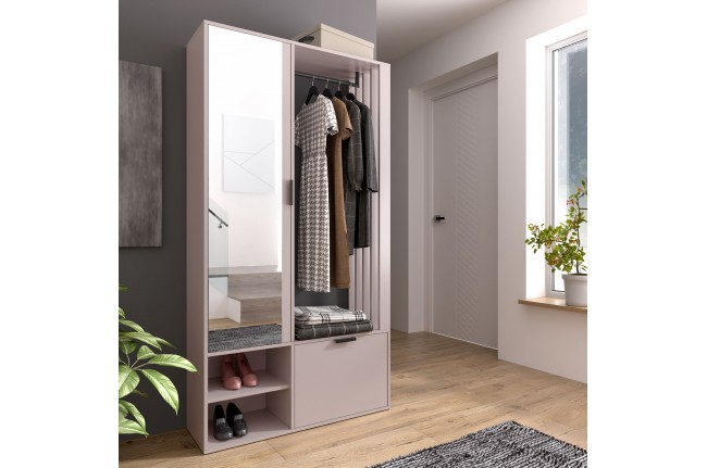 Garderoba Milo Uni 100 cm Kaszmir