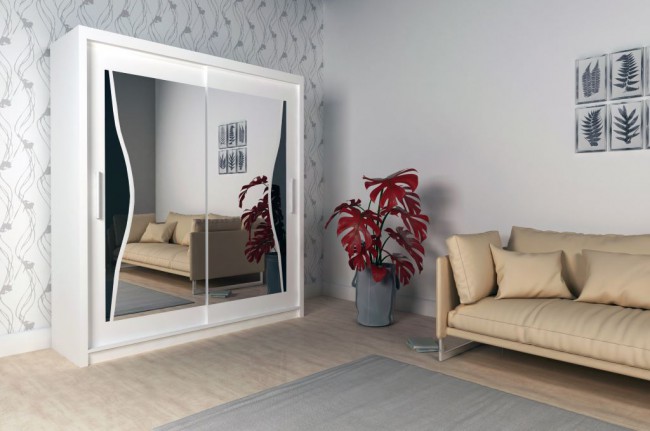 Szafa Batumi 150cm Biała