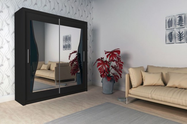 Szafa Batumi 150cm Czarna