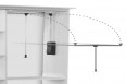Szafa Malaga 200cm Dąb Artisan LED