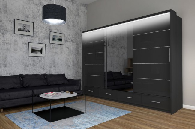 Szafa Sycylia 250cm LED