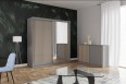 Komoda Royal 150cm Szara + Lamelki Votan