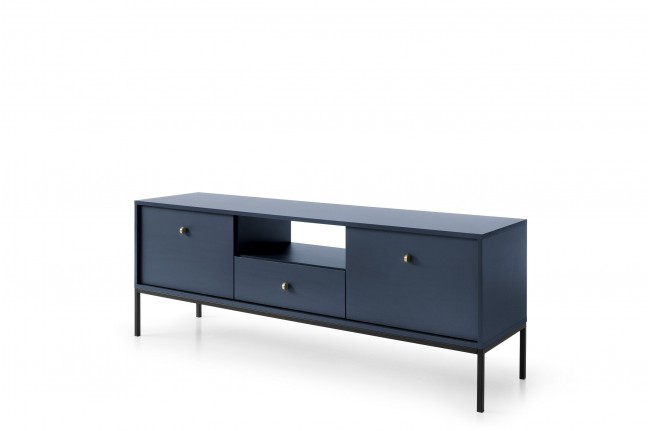 Stolik rtv Mono 154 cm Beż/Granat