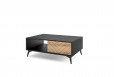 Stolik kawowy salon Diamond 104 cm Dąb Evoke+Czarny