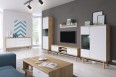 Stolik kawowy salon Primo 107cm Dąb Riviera + Biały
