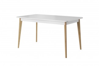 Stół rozkładany Primo 140-180cm Dąb Riviera + Biały