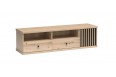 Stolik rtv Cali 160 cm Dąb Artisan + Lamele
