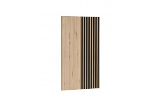 Panel dekoracyjny Cali 80 cm Dąb Artisan/Czarny + Lamele Dąb Artisan