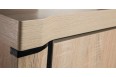 Biurko Dallas 126cm Dąb Sonoma