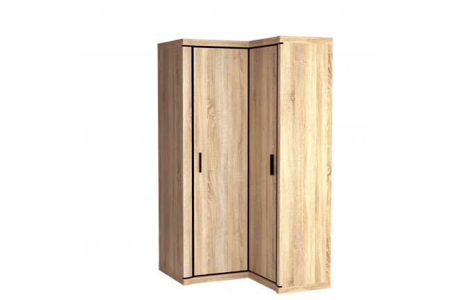 Szafa narożna Dallas 114cm Dąb Sonoma
