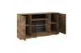 Komoda witryna  Wenix  160cm Dąb Brandy Castello