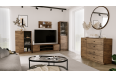 Stolik rtv Wenix 160cm Dąb Brandy Castello
