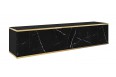 Stolik rtv wiszący Oro 135 cm Marmur Marble