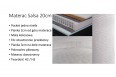 Materac Salsa 120X200X20 cm